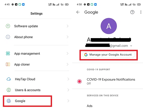 Comment supprimer l'historique Google sur mon téléphone Android