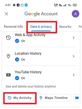 Comment supprimer l'historique Google sur mon téléphone Android