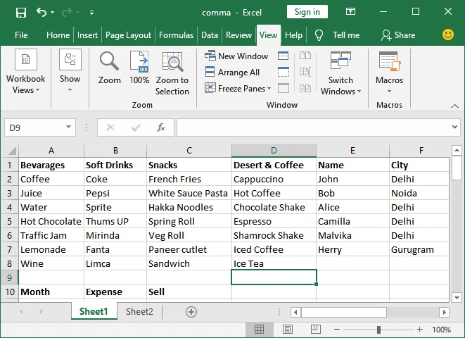 Comment ajouter un saut de page dans Excel