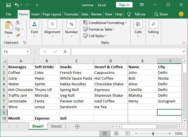 Comment ajouter un saut de page dans Excel