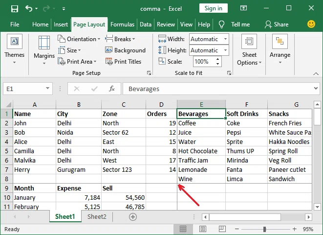 Comment ajouter un saut de page dans Excel