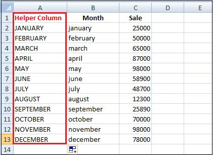 Comment changer les minuscules en majuscules dans Excel