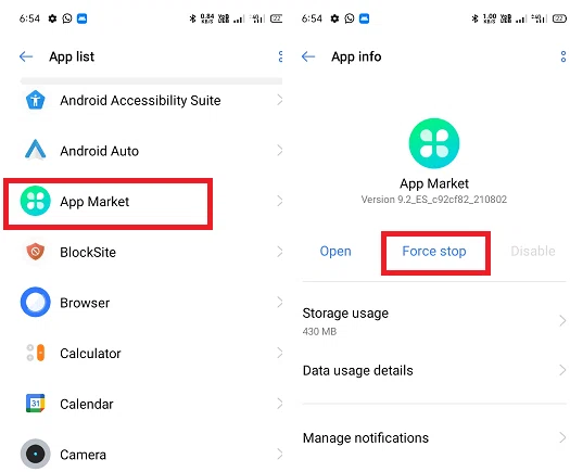 Comment fermer des applications sur Android