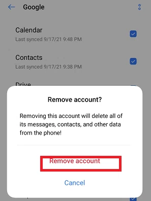 Comment supprimer un compte Gmail sur un téléphone Android