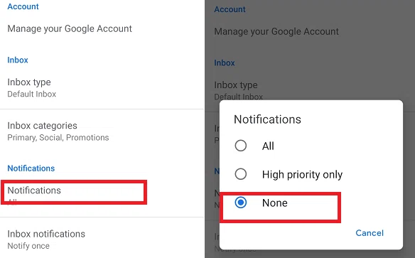 Comment supprimer un compte Gmail sur un téléphone Android