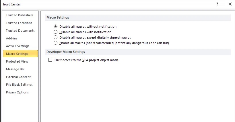 Comment activer les macros dans Excel