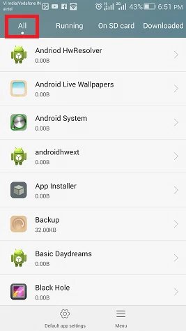 Comment trouver des applications cachées sur Android