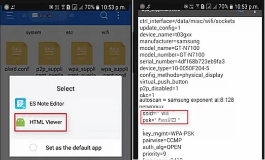 Comment trouver un mot de passe Wi-Fi sur Android