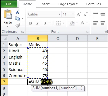 Comment masquer des formules dans Excel