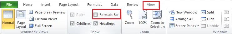 Comment masquer des formules dans Excel