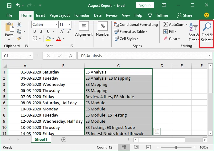 Comment supprimer une virgule dans Excel