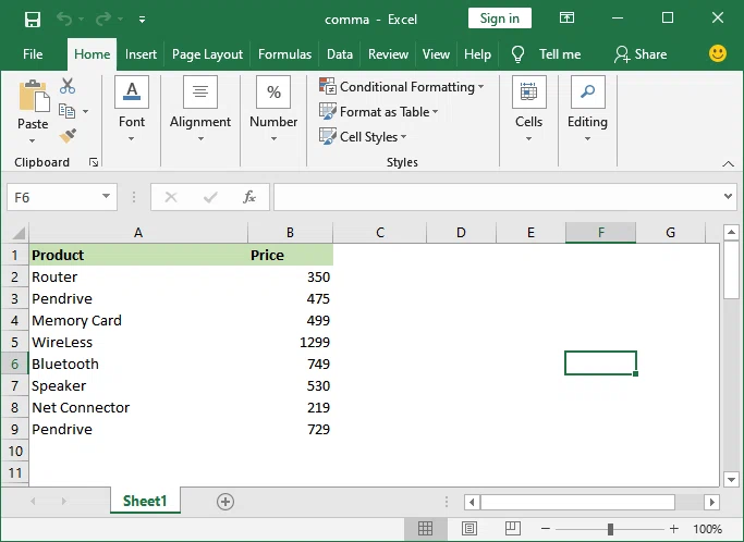 Comment supprimer le quadrillage dans Excel