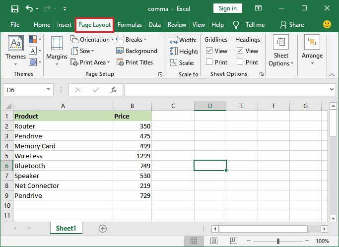 Comment supprimer le quadrillage dans Excel