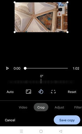 Comment faire pivoter des vidéos sur Android