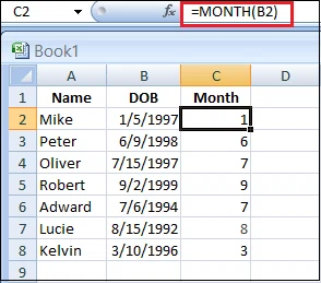 Comment trier par date dans Excel