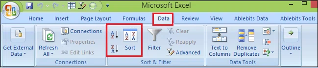 Comment trier par date dans Excel