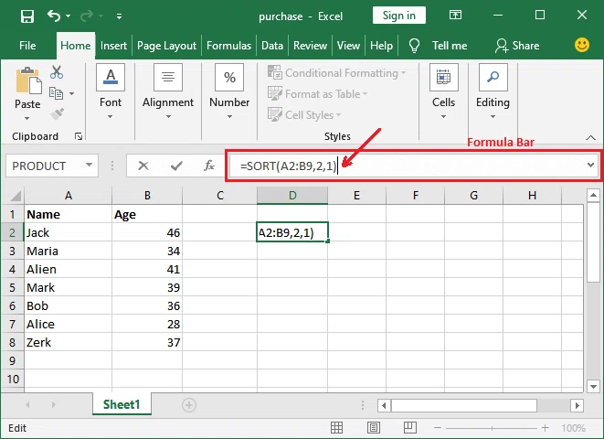 Comment trier dans Excel