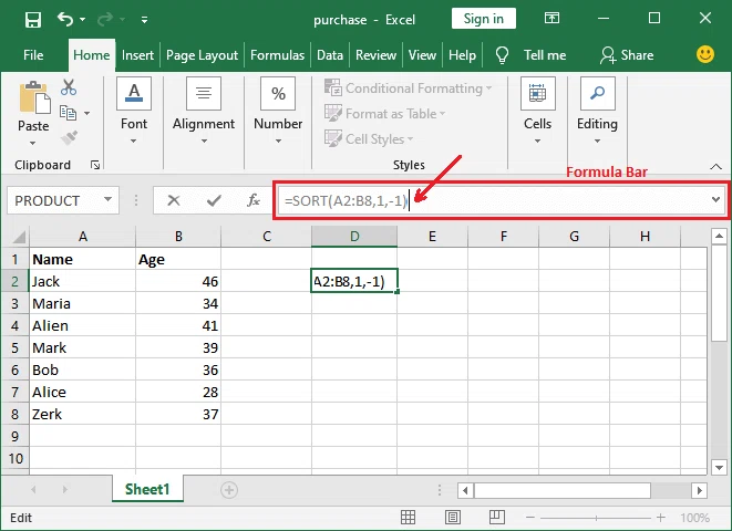 Comment trier dans Excel