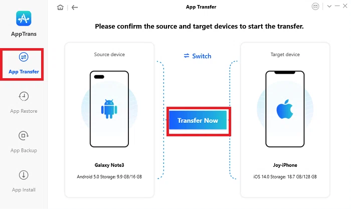 Comment transférer des applications d'Android vers iPhone