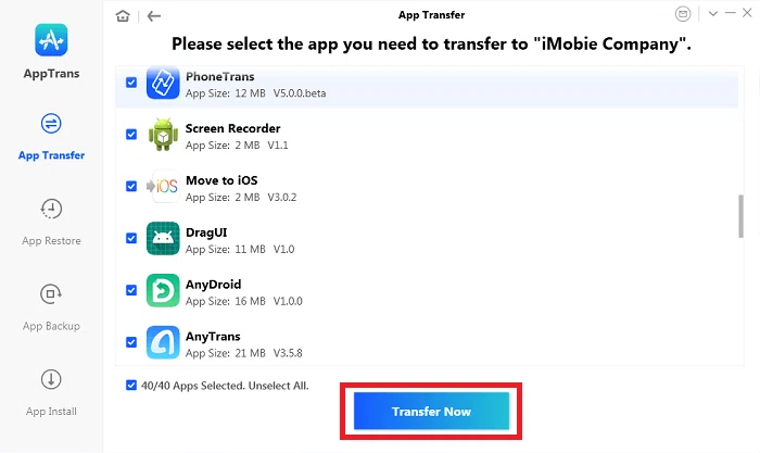 Comment transférer des applications d'Android vers iPhone