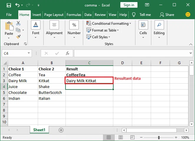 Comment utiliser la concaténation dans Excel