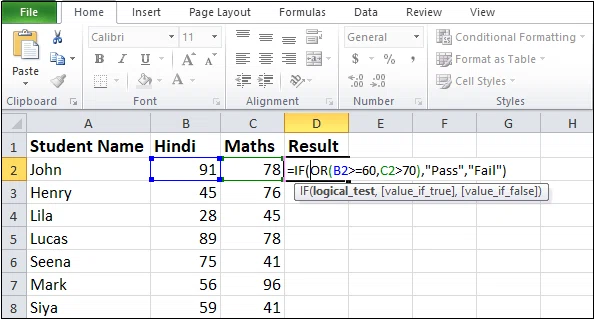 Comment utiliser la fonction SI dans Excel