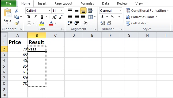 Comment utiliser la fonction SI dans Excel