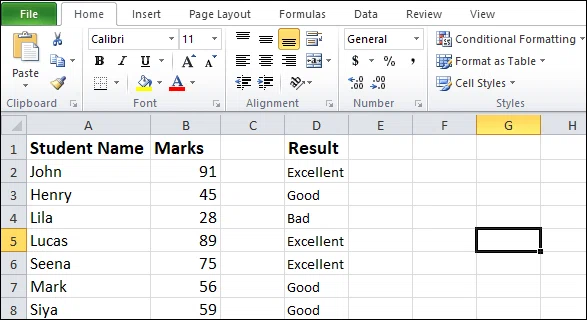 Comment utiliser la fonction SI dans Excel