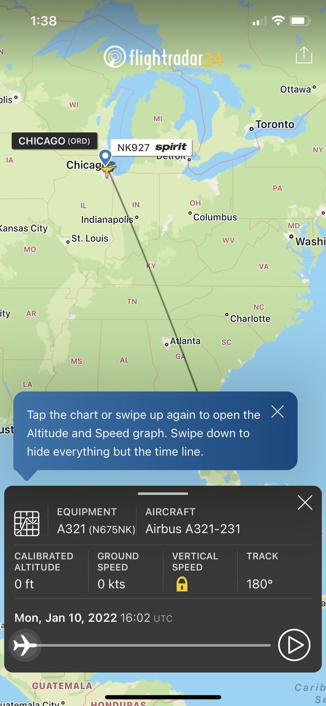 Flightradar24 Playback