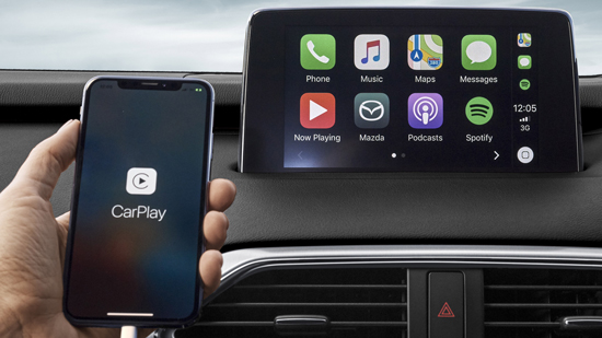 spotify dans la voiture via carplay