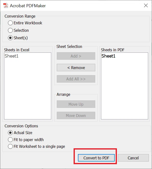 Comment Convertir Un Fichier Excel En Pdf Gratuit