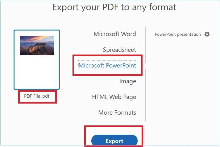 Comment Convertir Pdf En Powerpoint Gratuitement