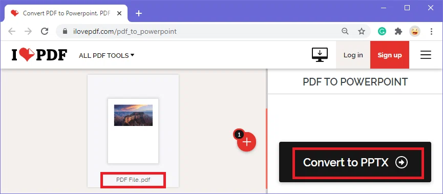 Convertir un PDF en Powerpoint