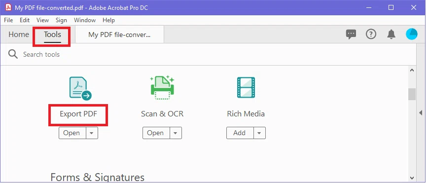 Convert PDF to Word