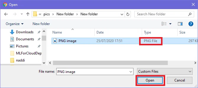 Convertir PNG en PDF