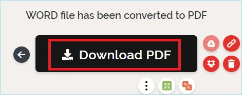 Convertir Word en PDF