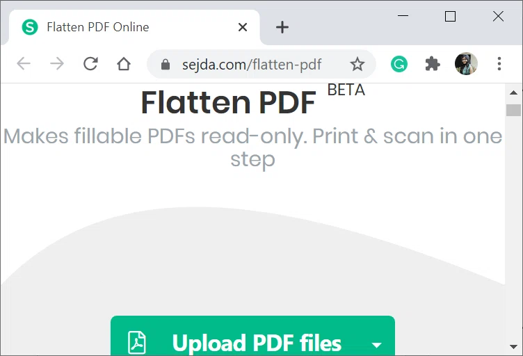 Aplatir un PDF