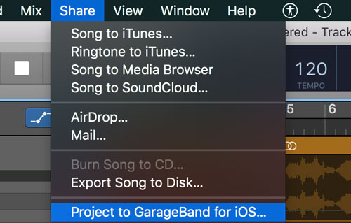 make spotify as iphone ringtone via garageband