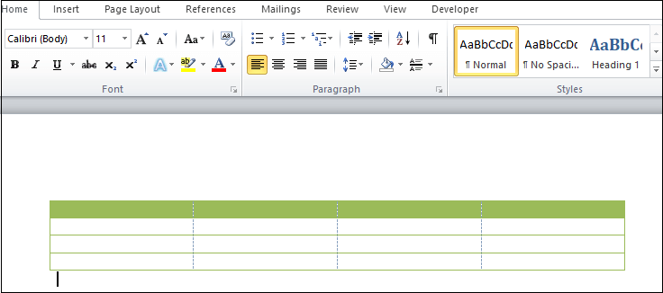 Comment ajouter une bordure dans Word