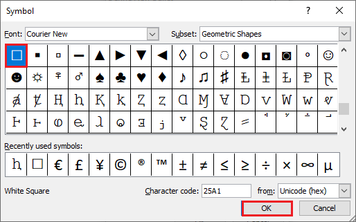 Comment insérer une case à cocher dans Word