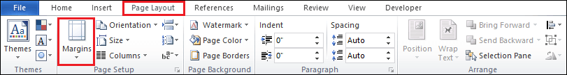 Comment changer les marges dans Word