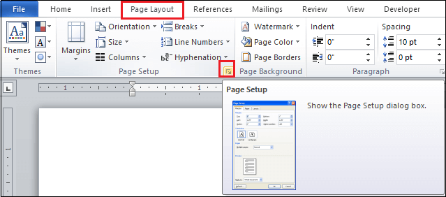 Comment changer l'orientation des pages dans Word