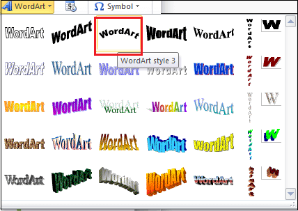 Comment créer un logo dans word