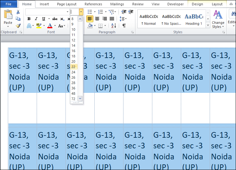 Comment créer des étiquettes dans Word