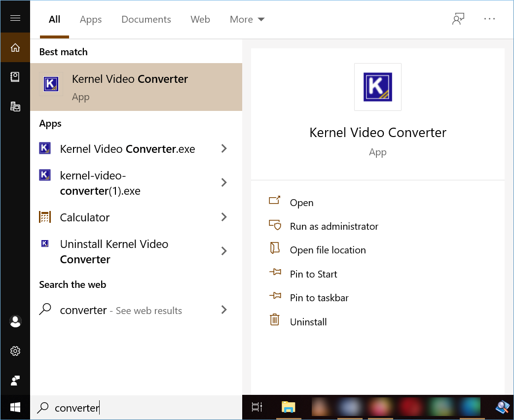 Installer le Kernel Video Converter