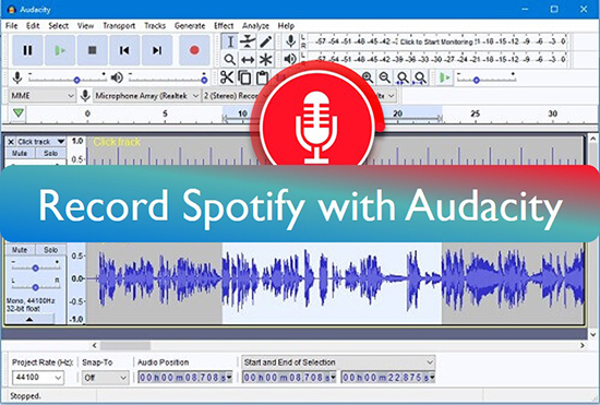 record spotify with audacity