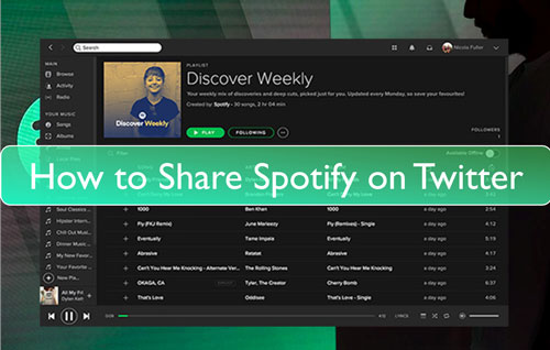 spotify sur twitter