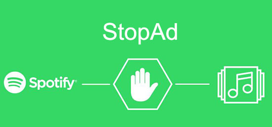 block ads on spotify web player with stopad