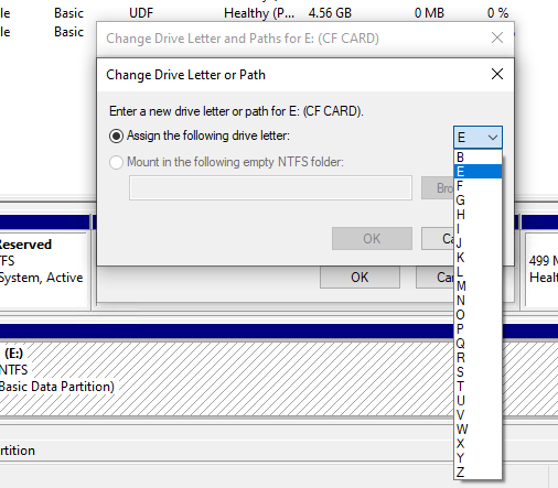 Assign Drive Letter - Step 4