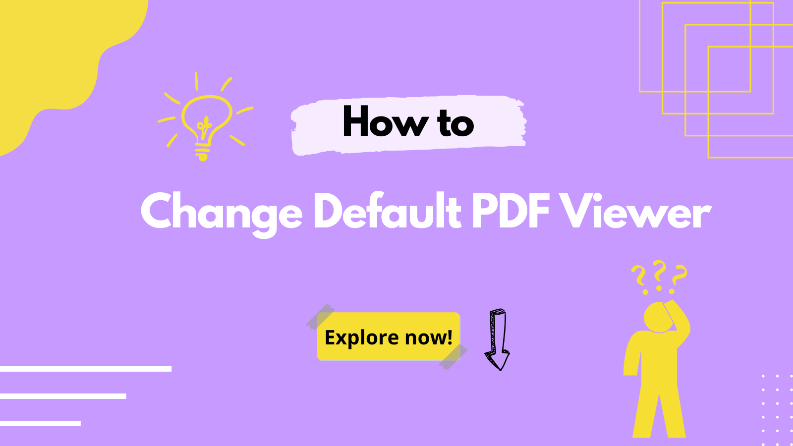 how to change default pdf viewer